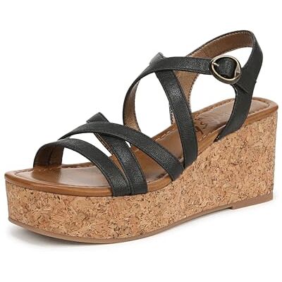 Blowfish Aurora Keilsandalen für Damen, Schwarz, Mittel, EU 40 Blowfish Aurora Keilsandalen für Damen, Schwarz, Mittel, EU 40