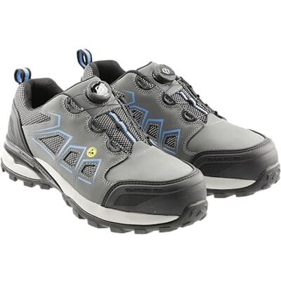 Högert Technik FULDE Sicherheitsschuhe LACE SYSTEM S3S SR FO ESD, Halbschuhe, EPA-Zone, Schutz vor elektrostatischer Entladung, Schnelle und einfache Schnürregulierung, Kompositkappe, Rutschfeste Sohle Högert Technik FULDE Sicherheitsschuhe LACE SYSTEM S3S SR FO ESD, Halbschuhe, EPA-Zone, Schutz vor elektrostatischer Entladung, Schnelle und einfache Schnürregulierung, Kompositkappe, Rutschfeste Sohle