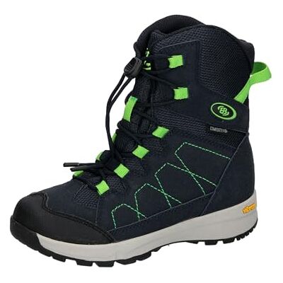 Brütting Jungen Winterstiefel Winterboot Farum, Marine/Lemon, 35 EU Brütting Jungen Winterstiefel Winterboot Farum, Marine/Lemon, 35 EU