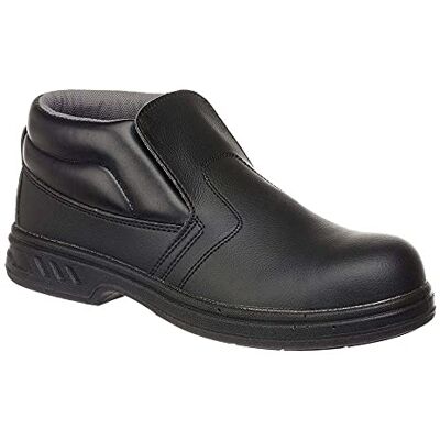 Portwest Steelite Schlupf-Sicherheitsstiefel S2, Größe: 37, Farbe: Schwarz, FW83BKR37 Portwest Steelite Schlupf-Sicherheitsstiefel S2, Größe: 37, Farbe: Schwarz, FW83BKR37