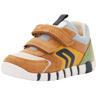 Geox Baby-Jungen B IUPIDOO Boy D Sneaker, Caramel/Ochre, 21 EU Geox Baby-Jungen B IUPIDOO Boy D Sneaker, Caramel/Ochre, 21 EU