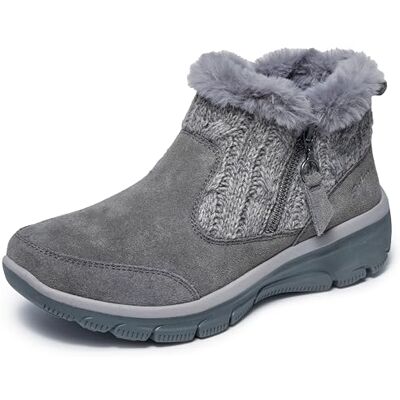 Skechers Damen Easy Going Cozy Inn, GRAU, 39 EU Skechers Damen Easy Going Cozy Inn, GRAU, 39 EU