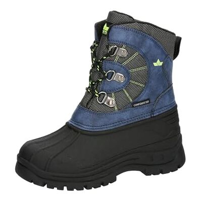 Lico Arino Jungen Schneestiefel, blau/lemon, 36 EU Lico Arino Jungen Schneestiefel, blau/lemon, 36 EU