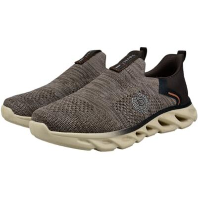Bugatti man-Herren Sneakers-341-AVK61, Taupe, 43 Bugatti man-Herren Sneakers-341-AVK61, Taupe, 43