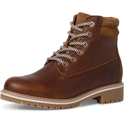 Tamaris Damen Schnürstiefel gefüttert Leder Blockabsatz Winter; BROWN/braun; 36 EU Tamaris Damen Schnürstiefel gefüttert Leder Blockabsatz Winter; BROWN/braun; 36 EU