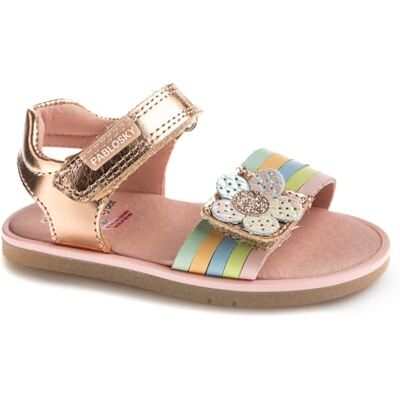 Pablosky Baby-Mädchen Quizz 073290 Sandale, Rosa, 23 EU Weit Pablosky Baby-Mädchen Quizz 073290 Sandale, Rosa, 23 EU Weit