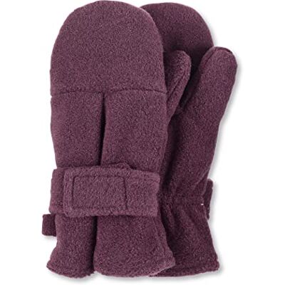 Sterntaler Unisex Kinder Fäustlinge mit Daumen aus Microfleece, Elastischer Einsatz und Klettverschluss, Rosa, 3 Sterntaler Unisex Kinder Fäustlinge mit Daumen aus Microfleece, Elastischer Einsatz und Klettverschluss, Rosa, 3