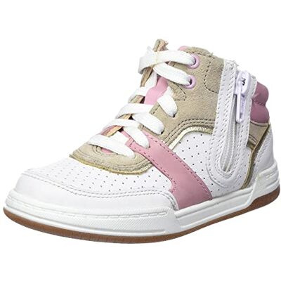 Clarks Jungen Mädchen Fawn Peak T Sneaker, Pinkes Leder, 20 EU Clarks Jungen Mädchen Fawn Peak T Sneaker, Pinkes Leder, 20 EU