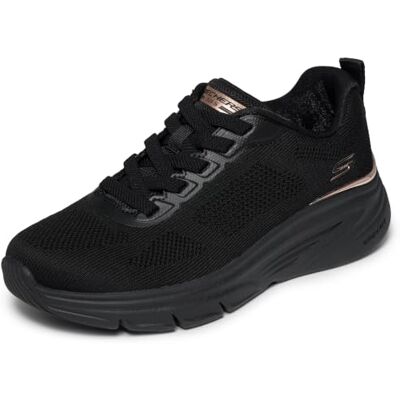 Skechers Damen Bobs Arch Fit Elev8 Turnschuhe, Black Engineered Knit, 40 EU Skechers Damen Bobs Arch Fit Elev8 Turnschuhe, Black Engineered Knit, 40 EU