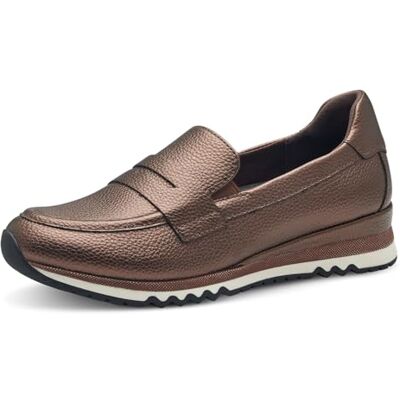 MARCO TOZZI Damen Slipper Flach Elegant, Braun (Bronce), 38 EU MARCO TOZZI Damen Slipper Flach Elegant, Braun (Bronce), 38 EU