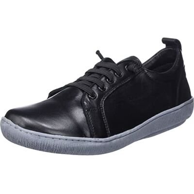 Andrea Conti Hoopah by Damen Sneaker, schwarz/lila, 36 EU Andrea Conti Hoopah by Damen Sneaker, schwarz/lila, 36 EU