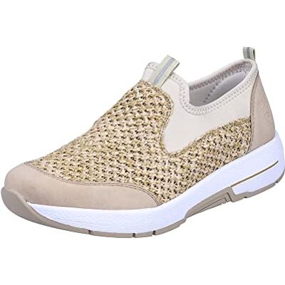 Rieker Damen Slipper N8411-60 beige Gr. 41 Rieker Damen Slipper N8411-60 beige Gr. 41