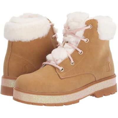 Skechers Mädchen Street Glitz Mode-Stiefel, Chestnut, 35 EU Skechers Mädchen Street Glitz Mode-Stiefel, Chestnut, 35 EU