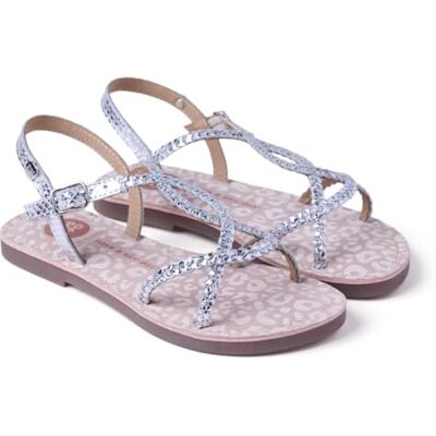 GIOSEPPO Cacinci T-Riemen, Silber metallic, 35 EU GIOSEPPO Cacinci T-Riemen, Silber metallic, 35 EU