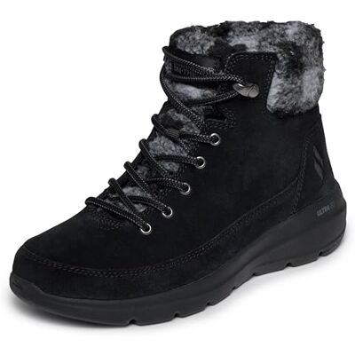 Skechers Damen Glacial Ultra-144166 Mode-Stiefel, schwarz/grau, 38.5 EU Skechers Damen Glacial Ultra-144166 Mode-Stiefel, schwarz/grau, 38.5 EU