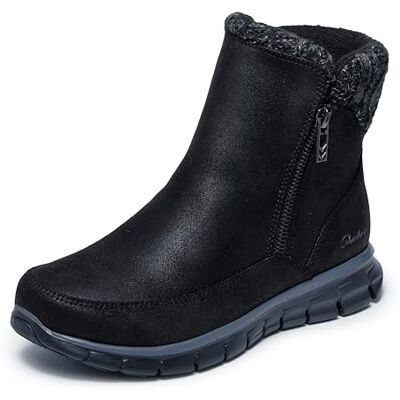Skechers Damen Synergy Winter Boots, Schwarz, 37 EU Skechers Damen Synergy Winter Boots, Schwarz, 37 EU