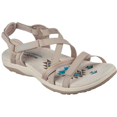 Skechers Damen Reggae Slim Sun Array Turnschuhe, Taupe, 37 EU Skechers Damen Reggae Slim Sun Array Turnschuhe, Taupe, 37 EU