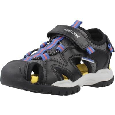 Geox JUNIOR BOY J BOREALIS BOY C SANDALS BLACK/DK GREY 39_EU Geox JUNIOR BOY J BOREALIS BOY C SANDALS BLACK/DK GREY 39_EU