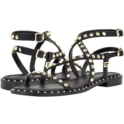 Guess Damen Yamara Sandale, Schwarz 001, 39.5 EU Guess Damen Yamara Sandale, Schwarz 001, 39.5 EU