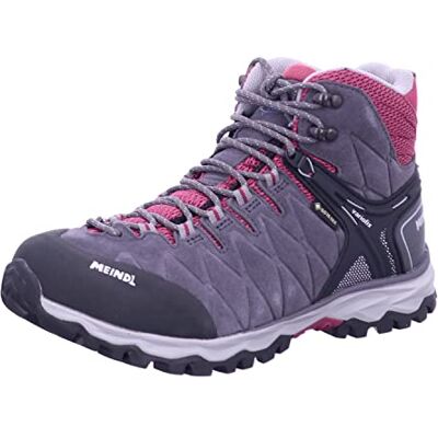 Meindl Damen Wanderschuh Mondello Lady Mid GTX - anthrazit/brombeer - 37½ Meindl Damen Wanderschuh Mondello Lady Mid GTX - anthrazit/brombeer - 37½