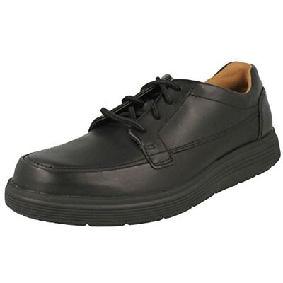 Clarks Herren Un Abode Ease Oxford Schuh, Black Leather, 44 EU Weit Clarks Herren Un Abode Ease Oxford Schuh, Black Leather, 44 EU Weit