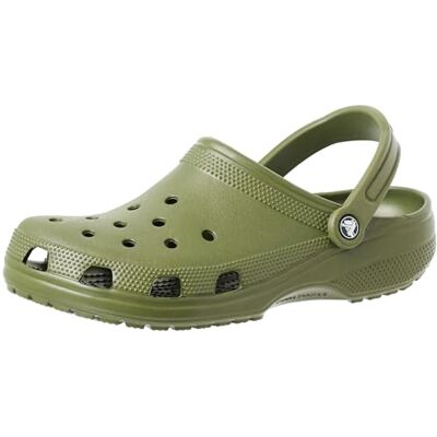 Crocs Unisex Erwachsene Classic Clog Clog, Army Green, 33/34 EU Crocs Unisex Erwachsene Classic Clog Clog, Army Green, 33/34 EU
