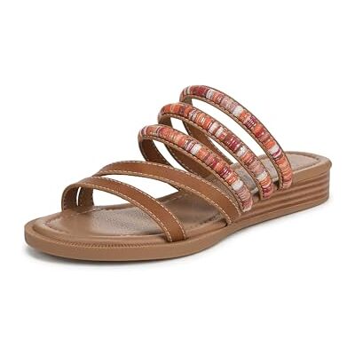 Blowfish Damen August Keilsandalen, Beige mehrfarbig, Mittel Fit, EU 38 Blowfish Damen August Keilsandalen, Beige mehrfarbig, Mittel Fit, EU 38