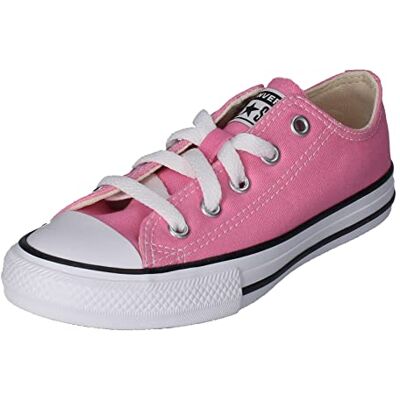 Converse Unisex Kinder Chuck Taylor All Star Ox Fitnessschuhe, Pink, 31.5 EU Converse Unisex Kinder Chuck Taylor All Star Ox Fitnessschuhe, Pink, 31.5 EU