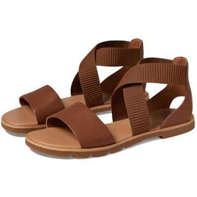 Sorel Damen Ella lll Sandalen, Velvet Tan, Gum 2, 39 EU, 2069701-242 Sorel Damen Ella lll Sandalen, Velvet Tan, Gum 2, 39 EU, 2069701-242