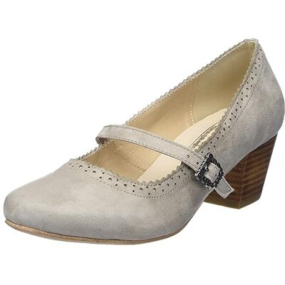 Hirschkogel Damen Pumps, Stein, 41 EU Hirschkogel Damen Pumps, Stein, 41 EU