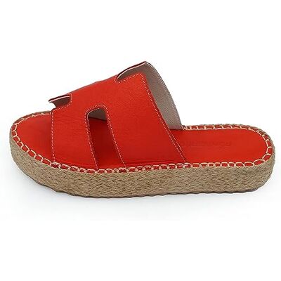 Bonateks Damen Frrbtrlky100285 Wedge Sandal, rot, 40 EU Bonateks Damen Frrbtrlky100285 Wedge Sandal, rot, 40 EU