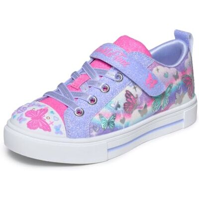 Skechers Mädchen Twinkle Sparks Turnschuhe, Lavender Synthetic Multi Trim, 34 EU Skechers Mädchen Twinkle Sparks Turnschuhe, Lavender Synthetic Multi Trim, 34 EU