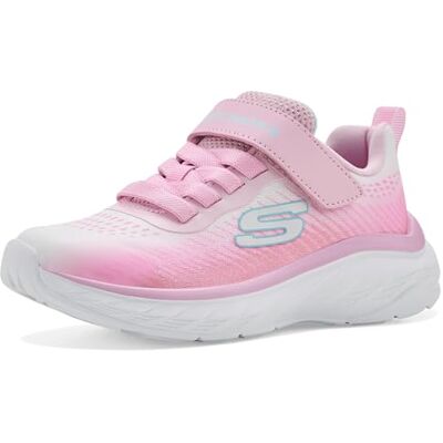 Skechers Mädchen Boundless Color Blitz Turnschuhe, Light Pink Textile W Multi Trim, 34 EU Skechers Mädchen Boundless Color Blitz Turnschuhe, Light Pink Textile W Multi Trim, 34 EU