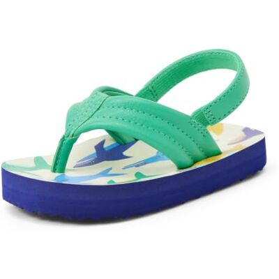 Amazon Unisex Kinder Flip-Flop mit Fersenriemen, Green Shark, 19 EU Amazon Unisex Kinder Flip-Flop mit Fersenriemen, Green Shark, 19 EU