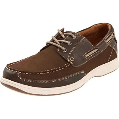 Florsheim Herren Lakeside Oxford Bootsschuh, Braun, 42.5 EU Florsheim Herren Lakeside Oxford Bootsschuh, Braun, 42.5 EU