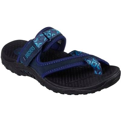 Skechers Damen Reggae-Trailway Flipflop, Marineblau, 38.5 EU Skechers Damen Reggae-Trailway Flipflop, Marineblau, 38.5 EU