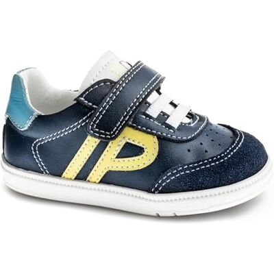 Pablosky Baby-Jungen Sax 070420 Sneaker, Navy, 20 EU Weit Pablosky Baby-Jungen Sax 070420 Sneaker, Navy, 20 EU Weit