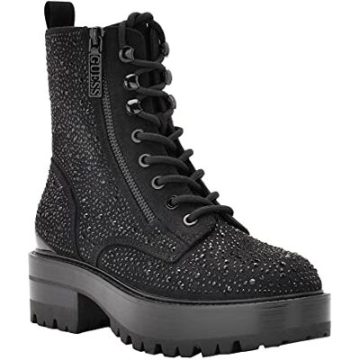 Guess Damen Fearne Springerstiefel, Schwarz 008, 37 EU Guess Damen Fearne Springerstiefel, Schwarz 008, 37 EU