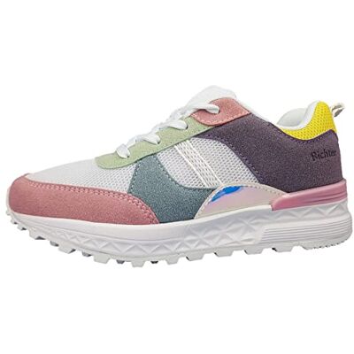 Richter Mädchen Future 2 Sneaker, Lot Min Cie Whi Silv, 35 EU Richter Mädchen Future 2 Sneaker, Lot Min Cie Whi Silv, 35 EU