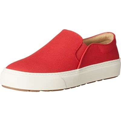 Amazon Bequemer Damen-Sneaker zum Hineinschlüpfen, Rot, Größe 44 Amazon Bequemer Damen-Sneaker zum Hineinschlüpfen, Rot, Größe 44