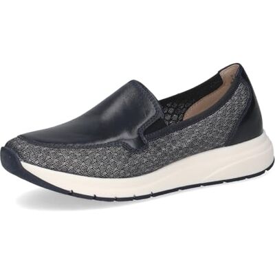 CAPRICE Damen Sneaker flach, Blau (Ocean Comb), 37 CAPRICE Damen Sneaker flach, Blau (Ocean Comb), 37