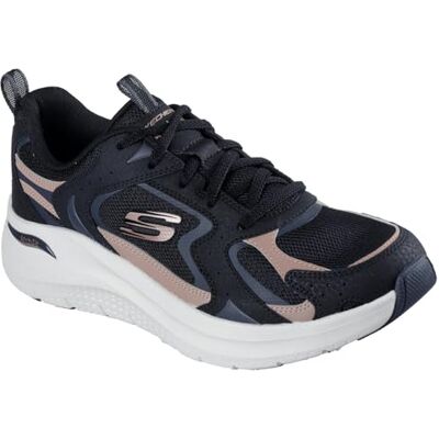 Skechers Damen Arch Fit 2.0 Vintage Luxe Sneaker, Schwarz, 36 EU, Schwarz, 36.5 EU Skechers Damen Arch Fit 2.0 Vintage Luxe Sneaker, Schwarz, 36 EU, Schwarz, 36.5 EU
