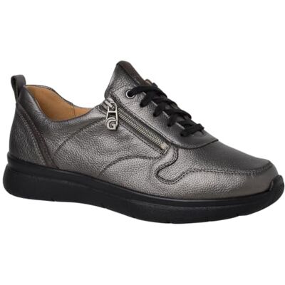 Ganter Damen Kira Sneaker, antrazit, 38 EU X-Weit Ganter Damen Kira Sneaker, antrazit, 38 EU X-Weit