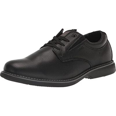Nunn Bush Herren Otto Plain Toe Leder Schnürschuh mit Leichter Sohle Oxford, Schwarz, 42.5 EU Weit Nunn Bush Herren Otto Plain Toe Leder Schnürschuh mit Leichter Sohle Oxford, Schwarz, 42.5 EU Weit