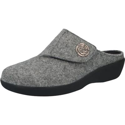 Berkemann Damen Teresa Hausschuh, Hellgrau, 35.5 EU Berkemann Damen Teresa Hausschuh, Hellgrau, 35.5 EU