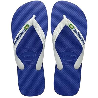 Havaianas Top Brasil Logo Unisex FlipFlop Marine Blue 39 EU Havaianas Top Brasil Logo Unisex FlipFlop Marine Blue 39 EU