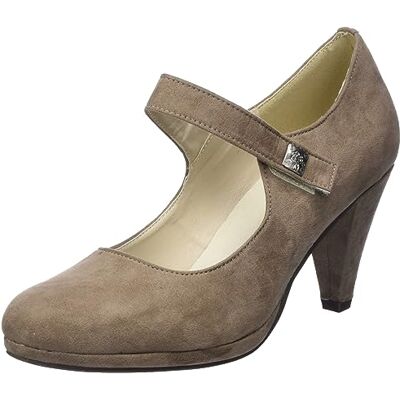 Hirschkogel Damen Pumps, dunkeltaupe, 39 EU Hirschkogel Damen Pumps, dunkeltaupe, 39 EU