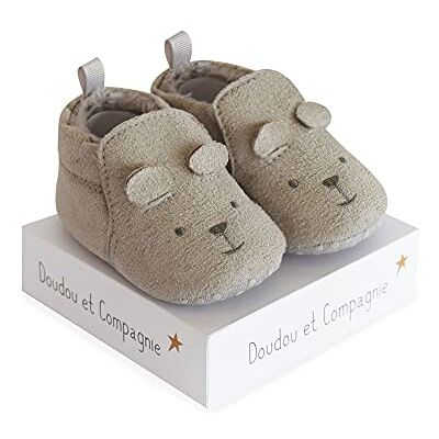 Doudou et Compagnie Babyschuhe, Grau Doudou et Compagnie Babyschuhe, Grau