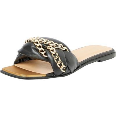CELOCIA Damen Ledersandalen, SCHWARZ, 37 EU CELOCIA Damen Ledersandalen, SCHWARZ, 37 EU