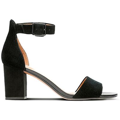 Clarks Damen Deva Mae Pumps, Black Sde, 41.5 EU Clarks Damen Deva Mae Pumps, Black Sde, 41.5 EU